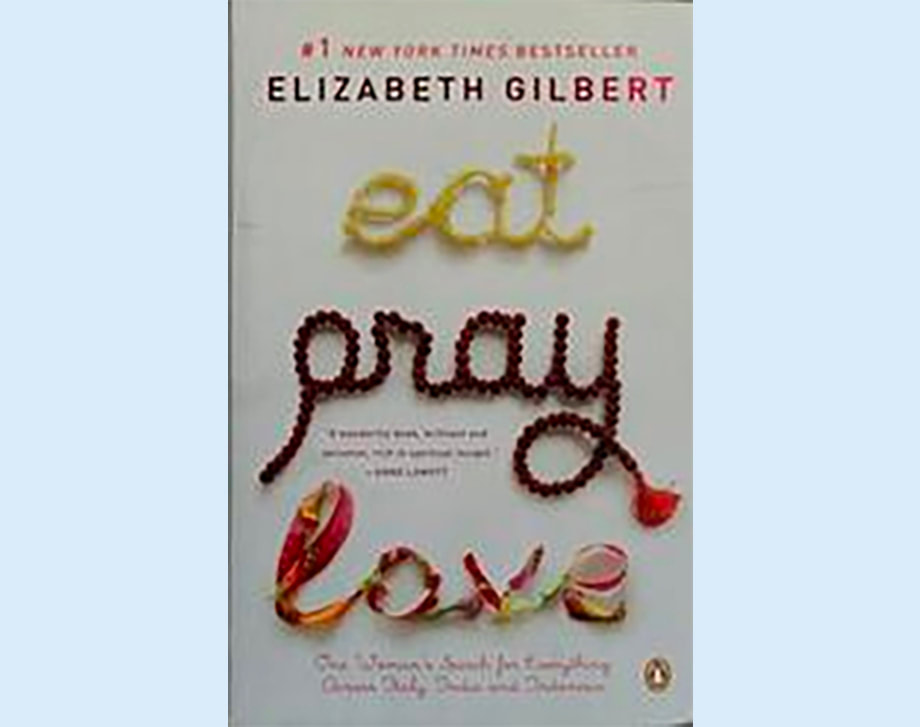 Book cover of Eat Pray Love