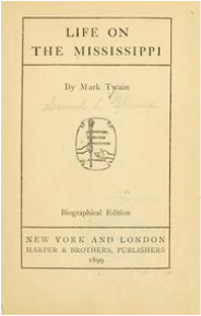 book cover of Life on the Mississippi