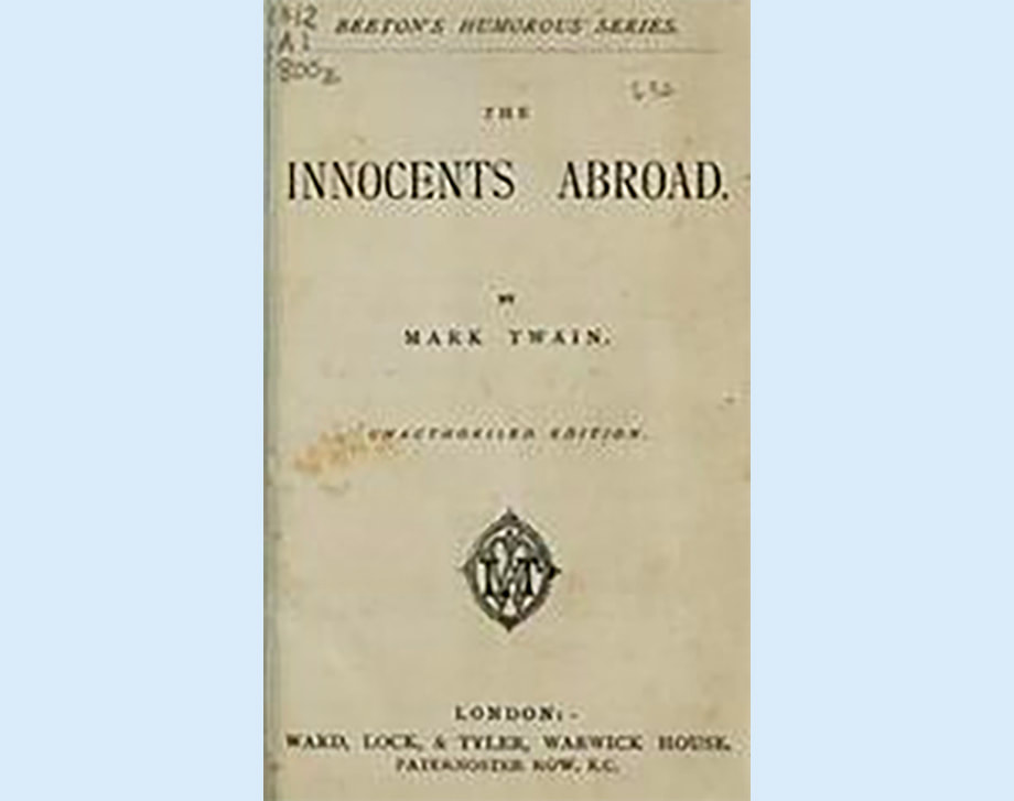 Book cover of Innocents Abroad