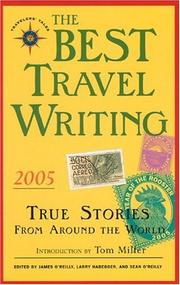 book cover of The Best Travel Writing 2005