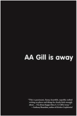 book cover of AA Gill is away