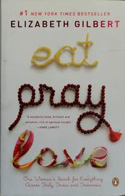 book cover of Eat Pray Love