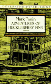 book cover of Huckleberry Finn