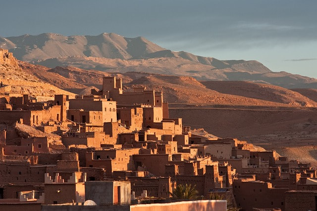 beautiful village in Morocco