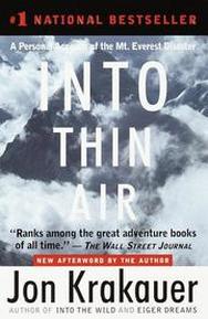 book cover of Into Thin Air