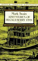 book cover of Adventures of Huckleberry Finn