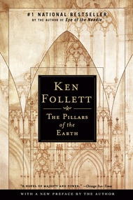 book cover of The Pillars of the Earth