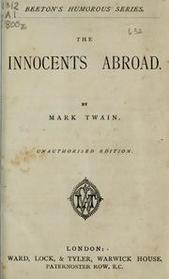 book cover of The Innocents Abroad