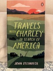 book cover for Travels with Charley