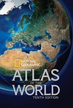 book cover of National Geographic's Atlas of the World