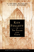 book cover of The Pillars of the Earth.