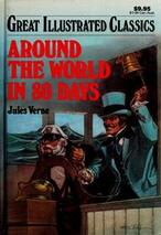 book cover of the original Around the World in 80 Days