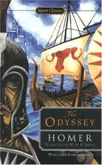 book cover of The Odyssey