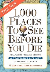book cover for 1000 Places to See Before You Die