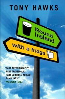 book cover of Round Ireland with a Fridge