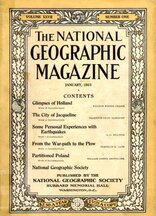 magazine cover of National Geographic Magazine